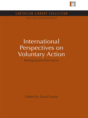 cover image of International Perspectives on Voluntary Action